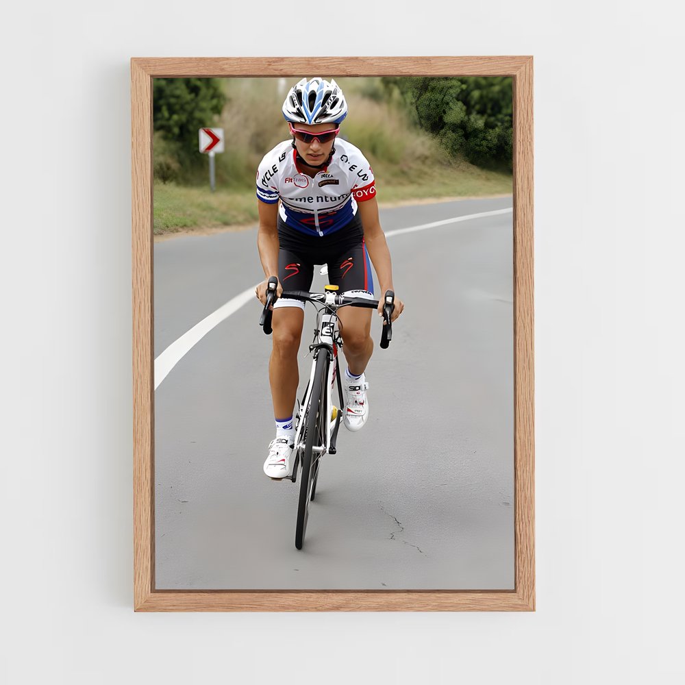 Poster Piste d'Aventure – affiche Cyclisme (vue 4)